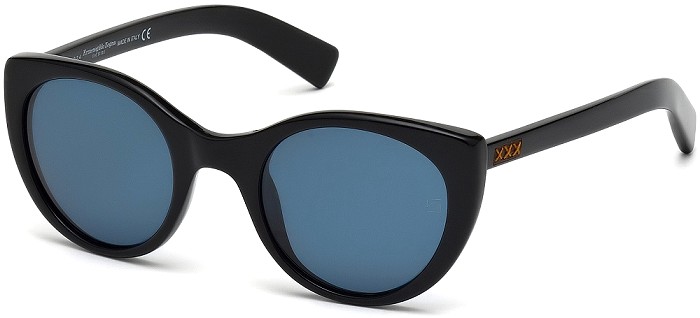 Zegna Couture sunglasses 0009 01V Shiny Black