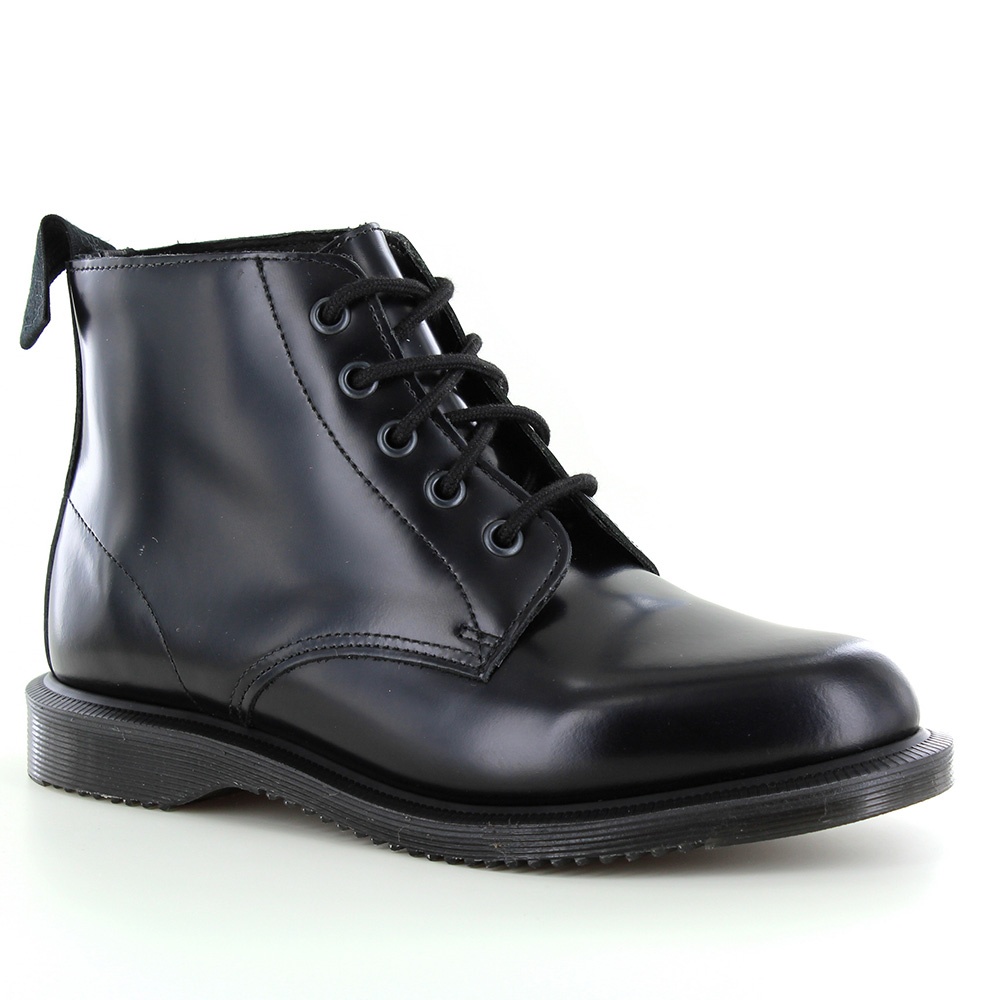 Dr Martens Emmeline Womens Leather Boots - Black
